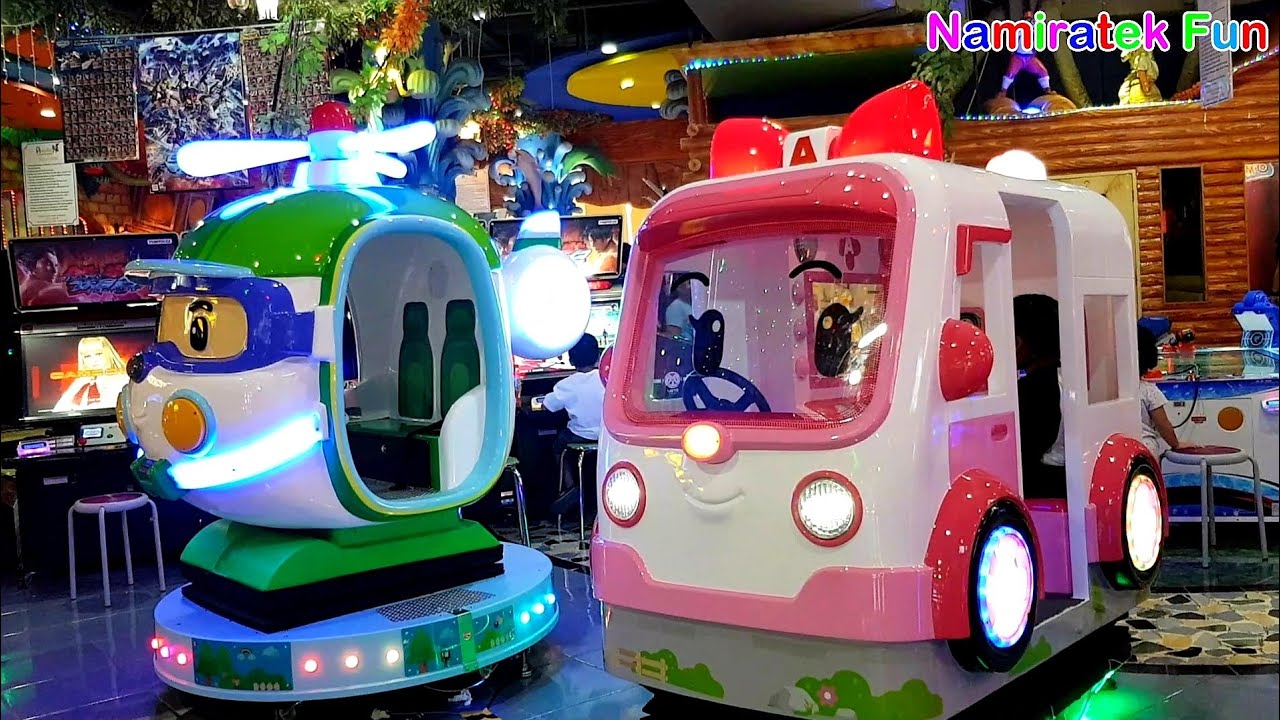 Naik odong-odong mobil mobilan mainan anak & mandi bola di Jakarta
