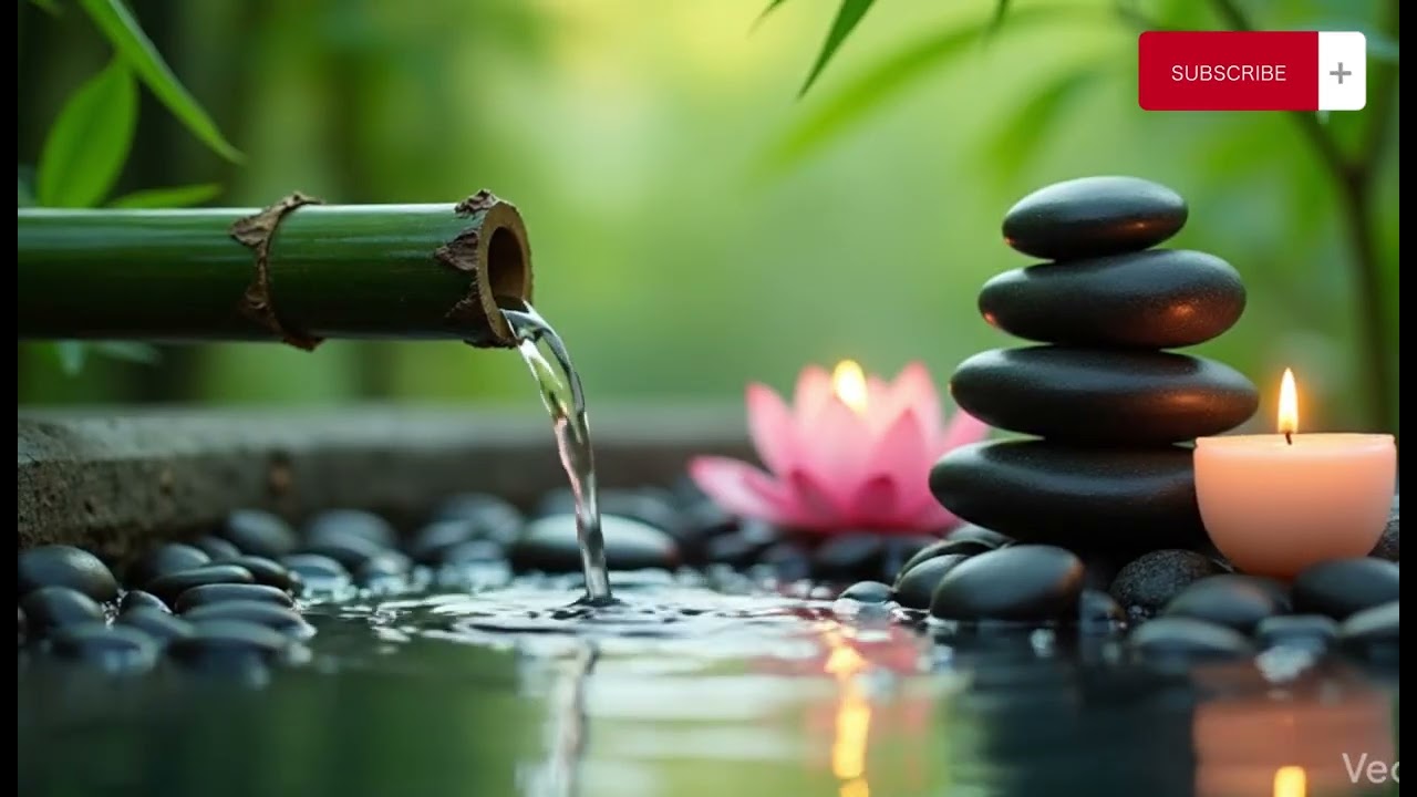 Relaxing Piano with Gentle Water Sounds Healing Meditation Music for Deep Sleep Inner Peace