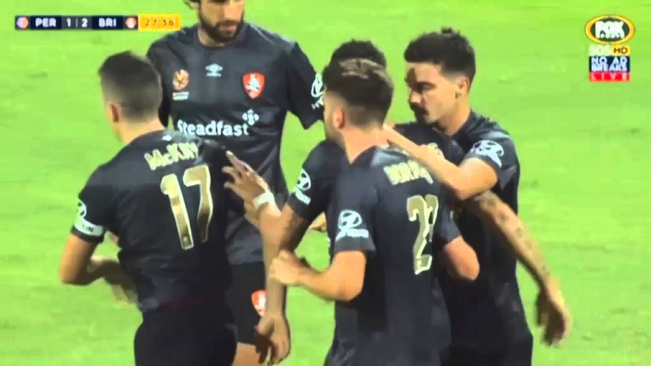 Hyundai A-League 2015/16 Round 20: Perth Glory 6 &ndash; 3 Brisbane Roar