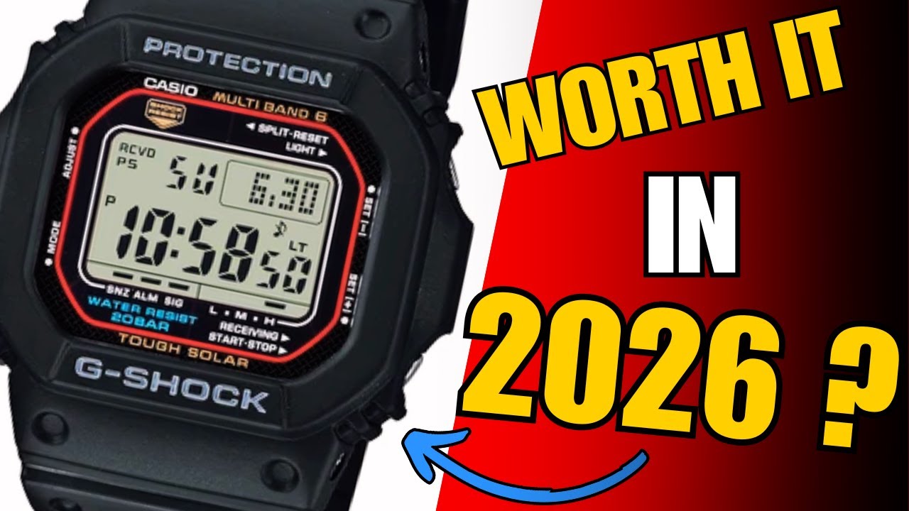 GW-M5610U — это самые лучшие квадратные часы G-Shock?