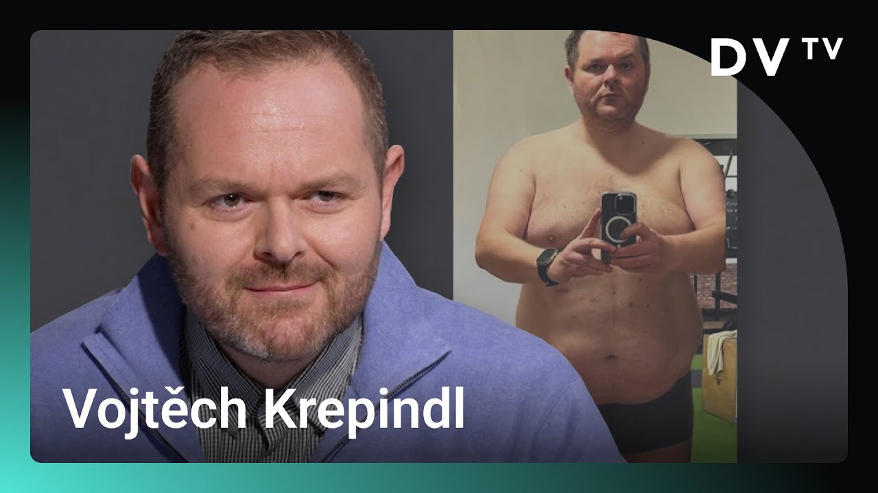Léky a pohybem zhubnul 60 kilo: Je to dřina, ale ta lehkost bytí je neuvěřitelná, říká Krepindl