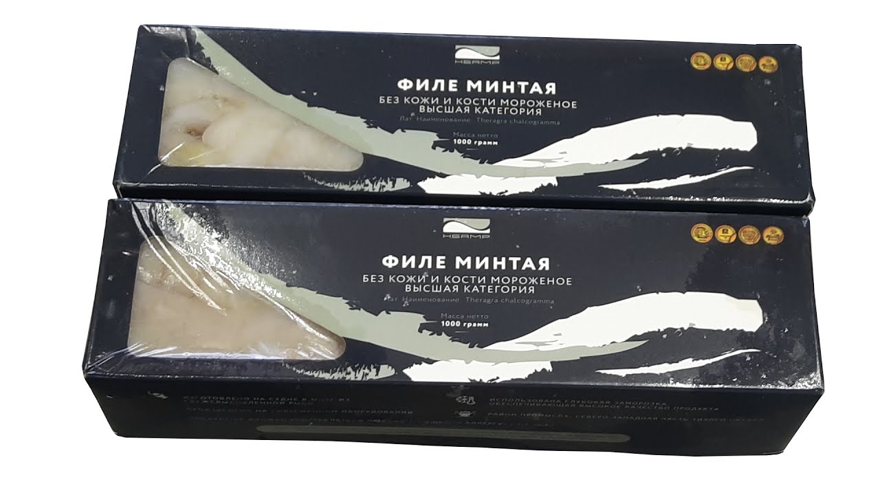 Филе минтая, Alaska pollock filet, Theragra chalcogramma, 波洛克, 波洛克 (Морепродукты, рыбопродукция)