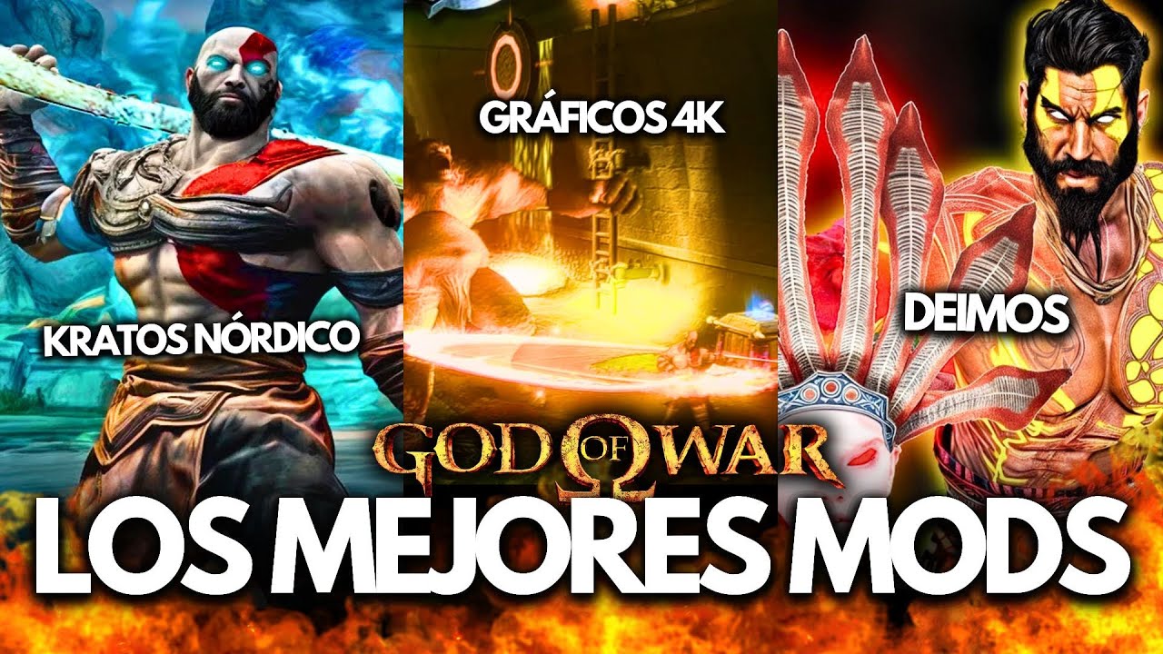 Los MODS Más BRUTALES y LOCOS para God of War 🔥
