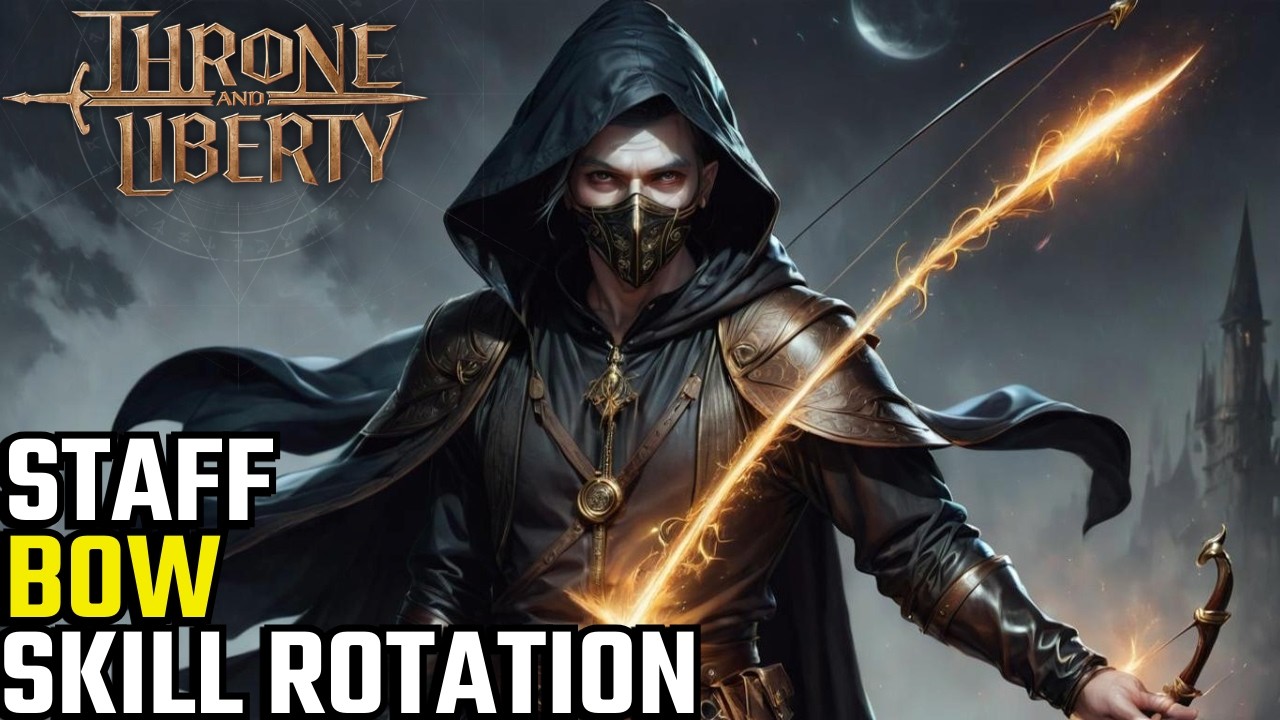 Throne And Liberty Staff / Bow Skill Rotation Beginners Guide