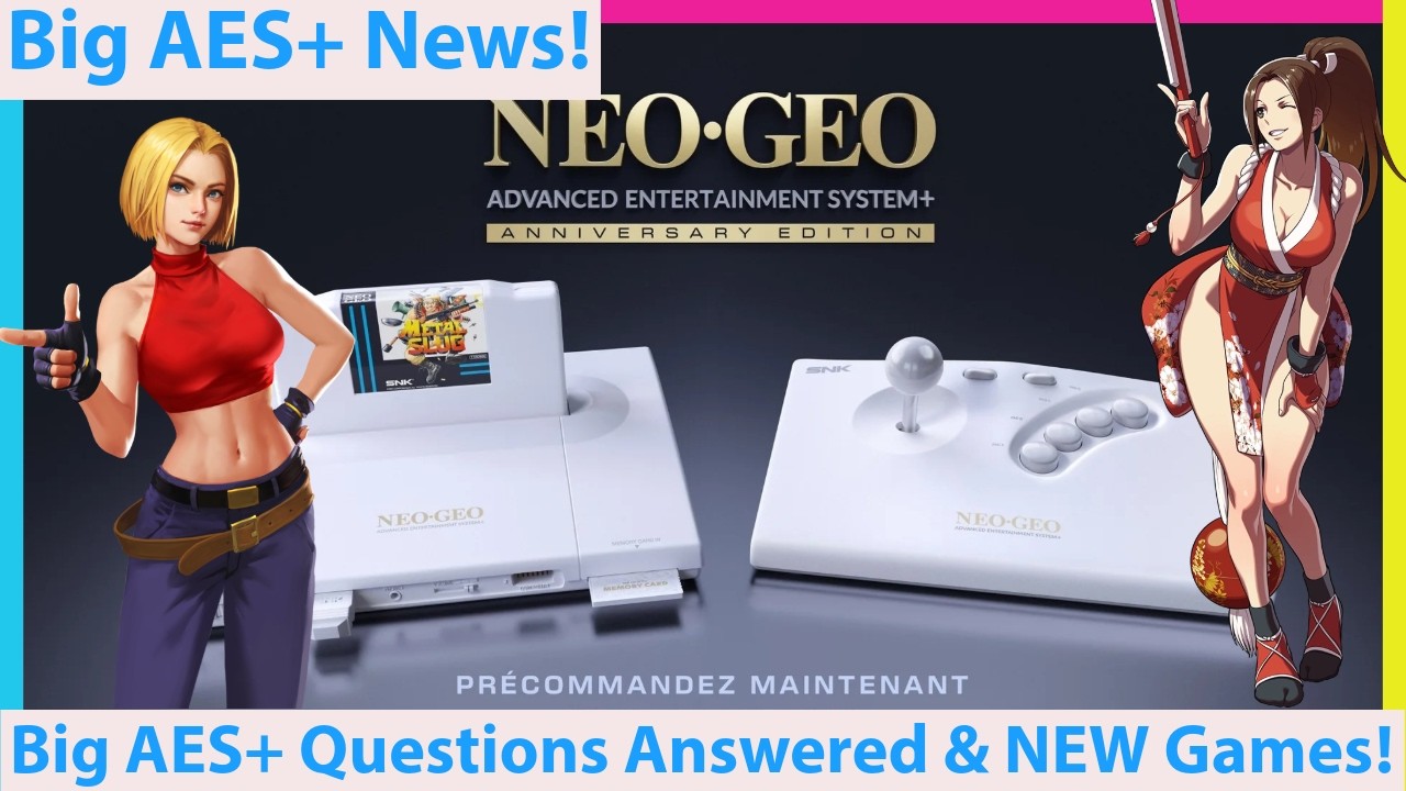 New Plaion Neo Geo AES+ Details Confirmed!