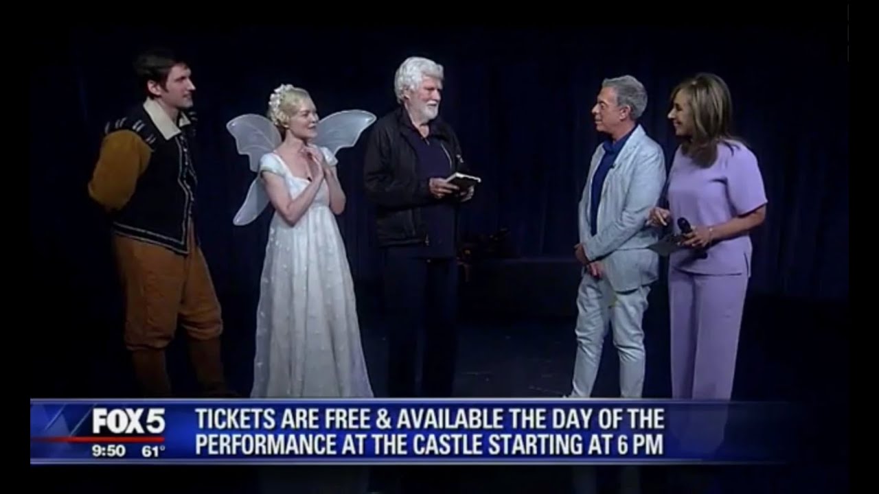 A Midsummer Night's Dream on Fox 5's Good Day NY - Shakespeare Downtown at Castle Clinton