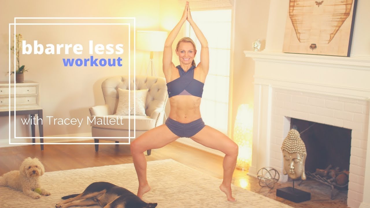 bbarre less workout with Tracey Mallett