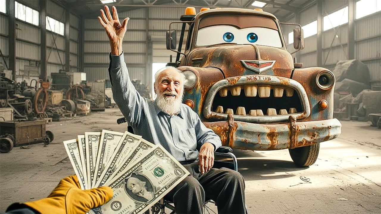 ASMR Car Restoring a Burned Tow Mater with Only $700 Then Restored It | Auto88 Car Restoration