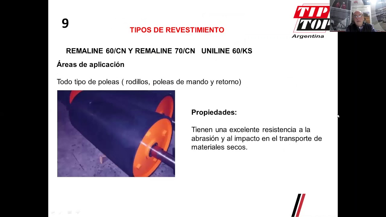 Webinar - Revestimiento de Poleas - Tip Top Argentina S.A
