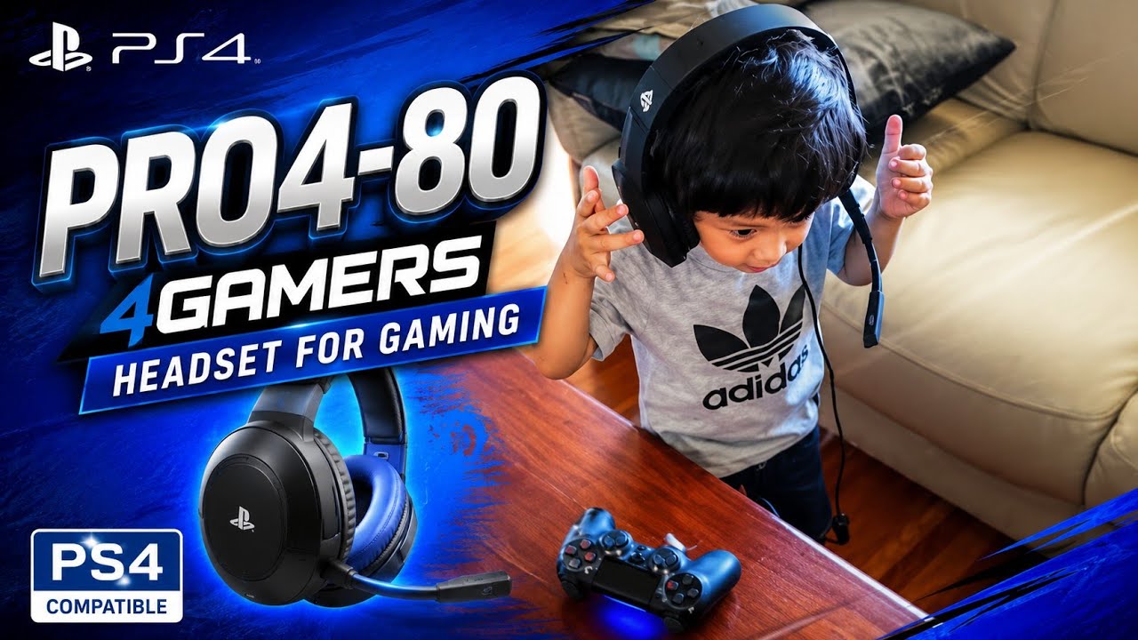PRO4-80 4Gamers Playstation 4 Headset