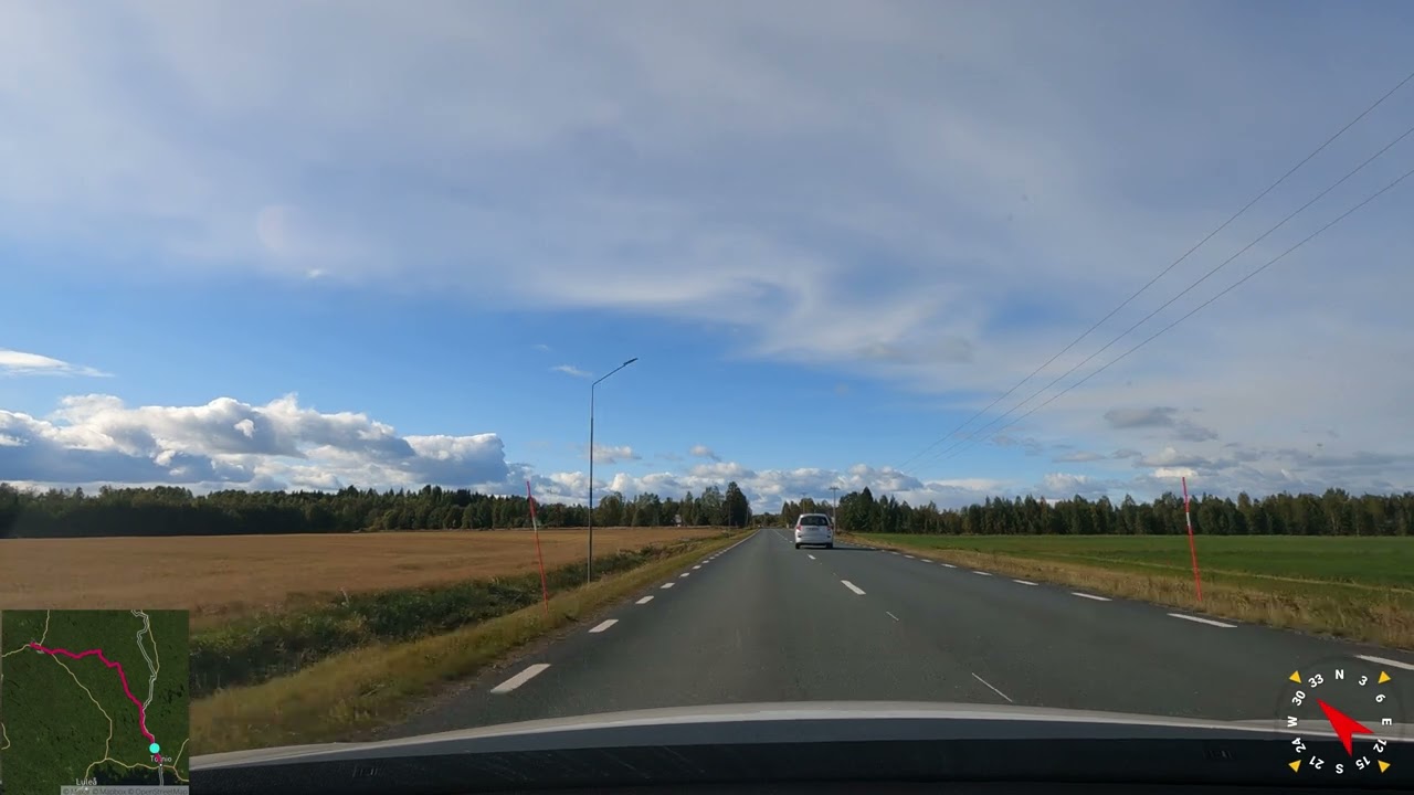 Roadtrip ¦ Sweden ¦ Nedre Vojakkala to Gällivare ¦  4K