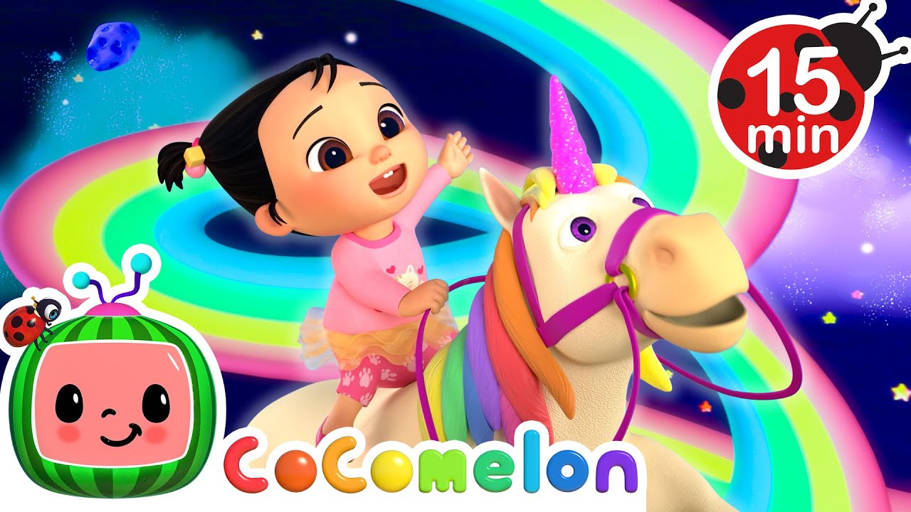 Unicorn Ride On Rainbow Road! 🌈🦄 | CoComelon | Nursery Rhymes for Babies
