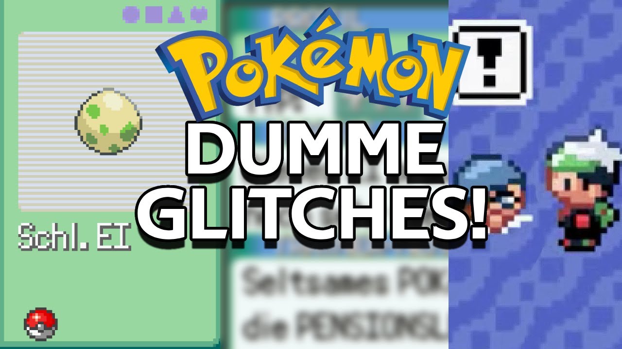 Dumme Pokémon Glitches, bei denen man sich nur fragt: WARUM!?