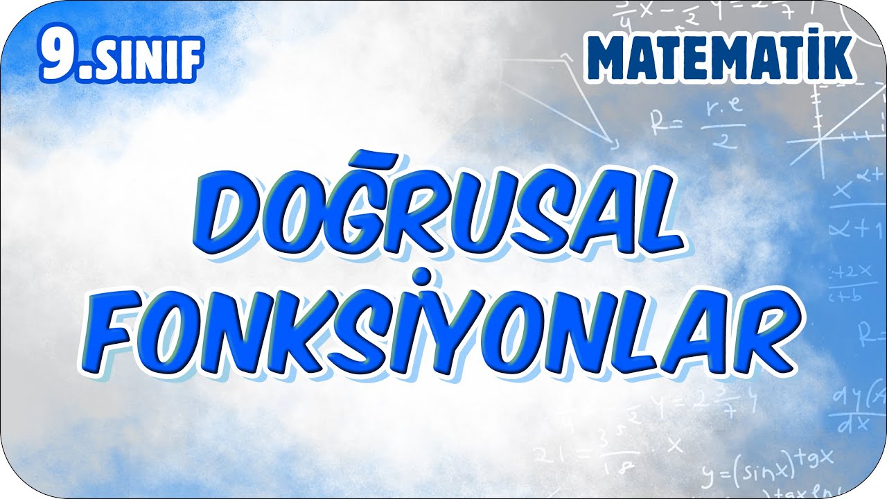 Doğrusal Fonksiyonlar | 9. Sınıf Matematik #2026