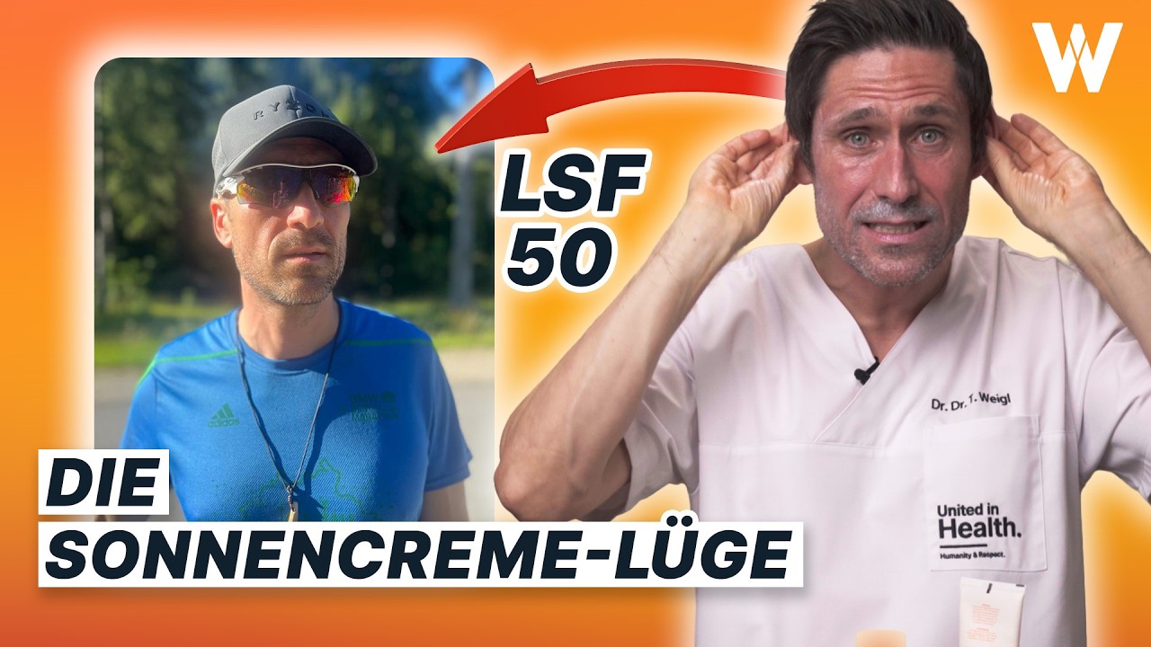Sonnencreme als große Gefahr: Arzt klärt auf! (die Wahrheit)