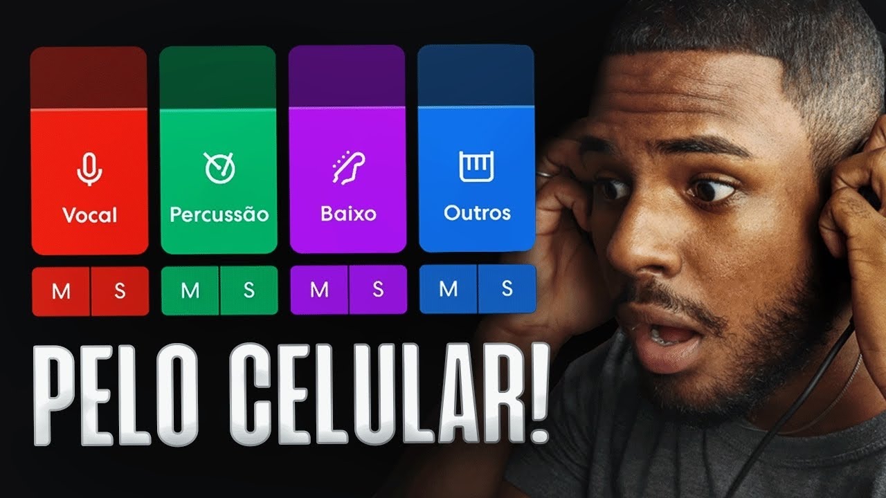 COMO SEPARAR O VOCAL DO INSTRUMENTAL PELO CELULAR USANDO O BANDLAB!