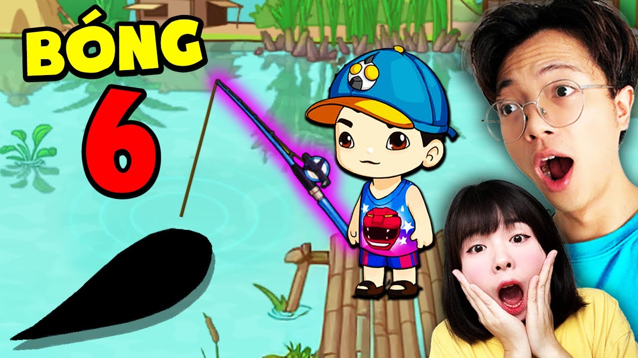 Trở Về Tuổi Thơ - Mr Vịt và Hạt Tiêu thử câu Cá Bóng 6 bằng Cần Câu Nạp VIP Mới !!!