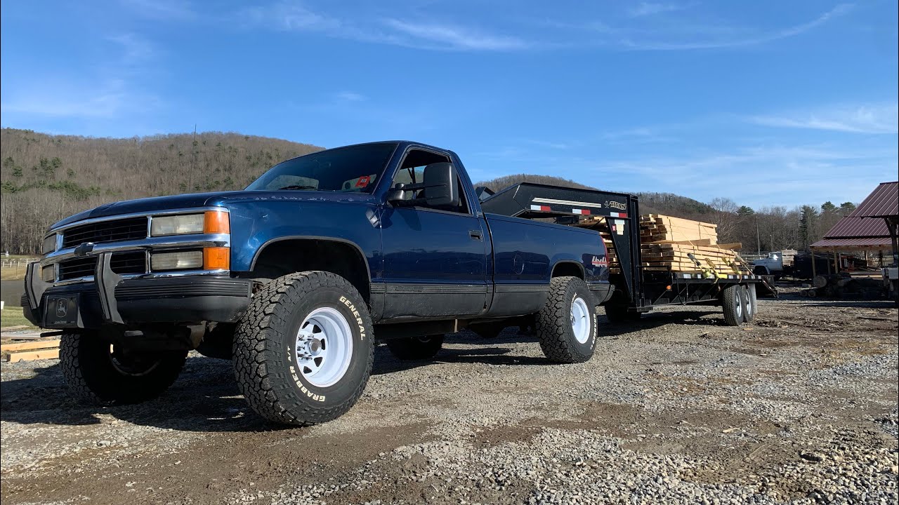 5 Speed 350 Chevy towing 11,000 pounds!