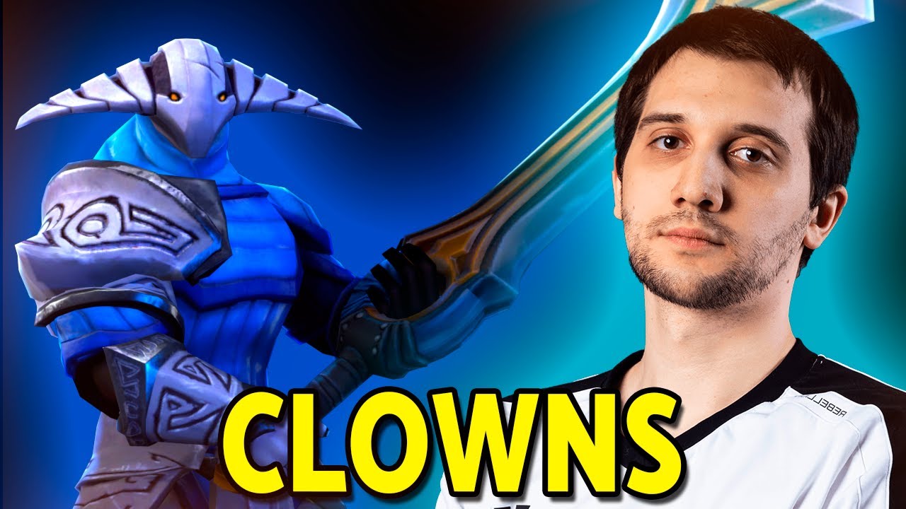 Arteezy Found Some Clowns in his Team