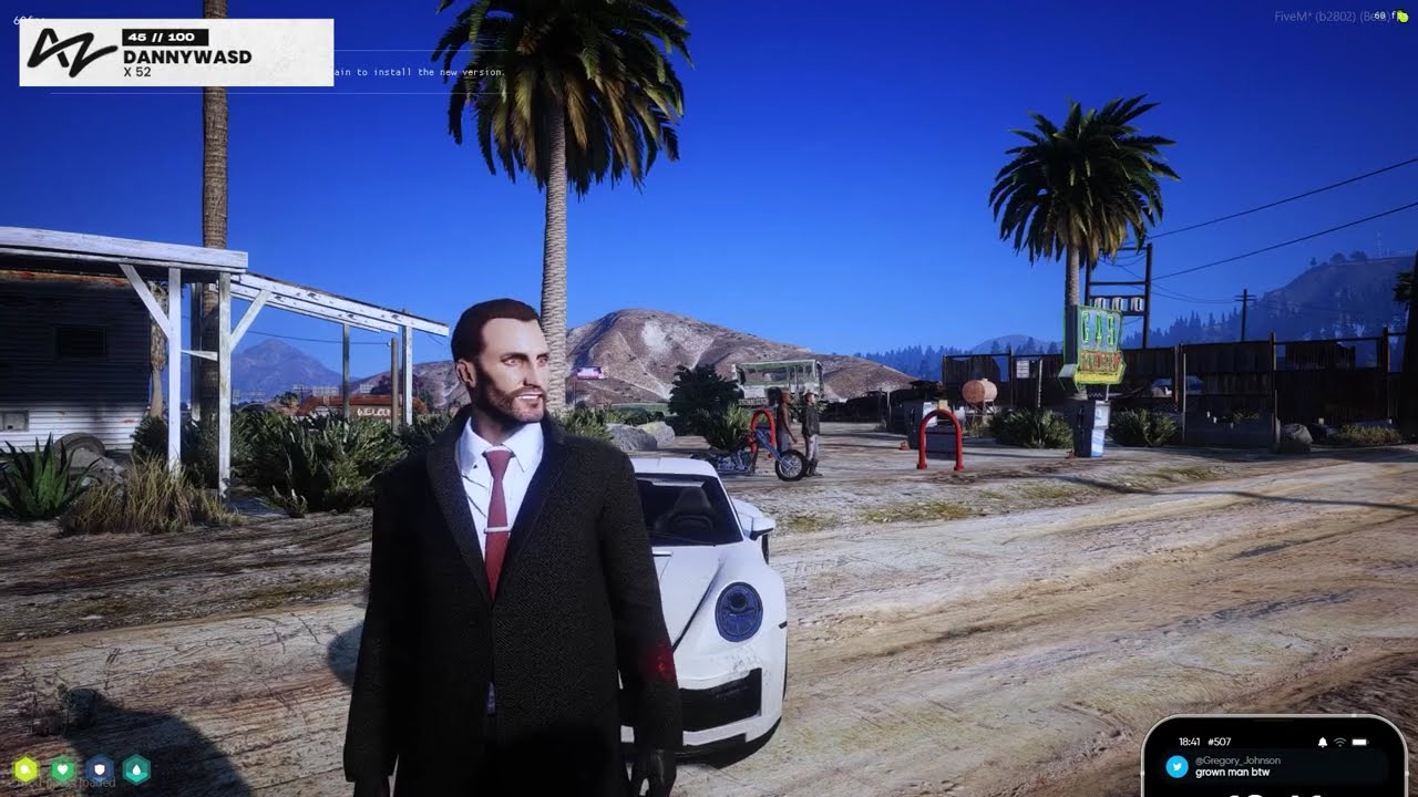 Возвращение Тони и тёплое послание от Лэнга | Nopixel GTARP