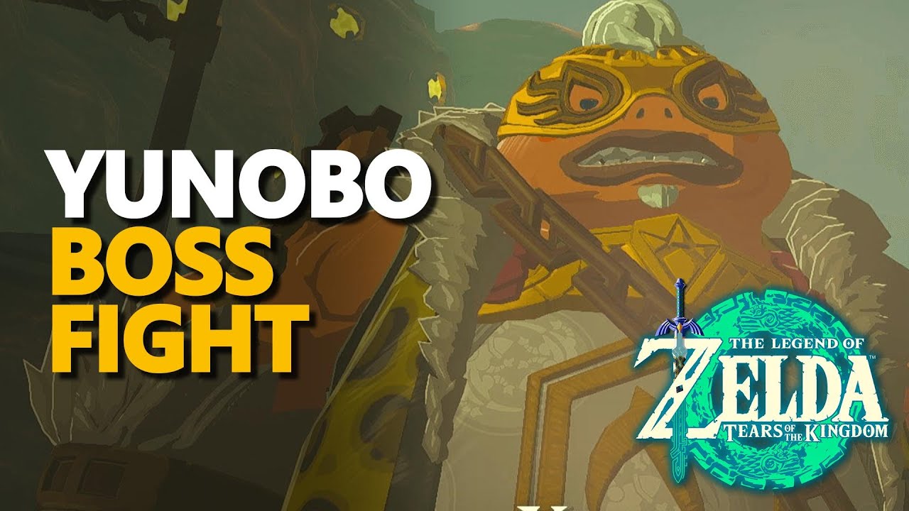 Yunobo Boss Fight Zelda Tears of the Kingdom