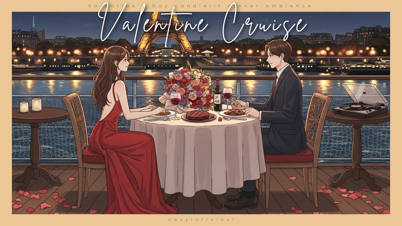 Celebrate love in quiet ways tonight | Valentine’s Day candlelit dinner ambience 💕