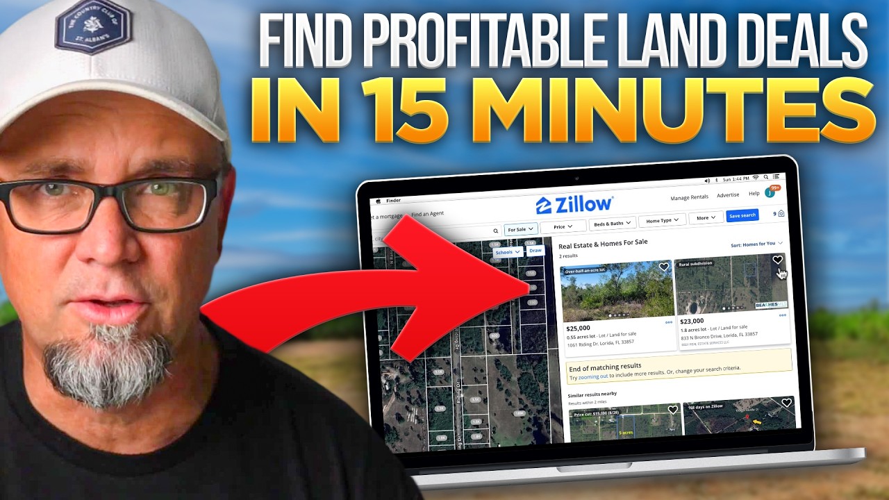 Evaluate & Find Profitable Land Deals in 15 Minutes (Step-by-Step)