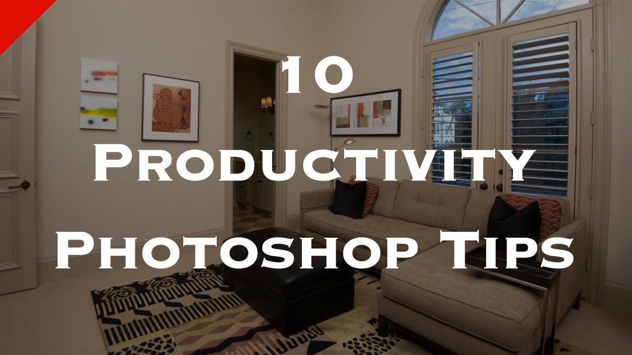 10 Productivity Photoshop Tips