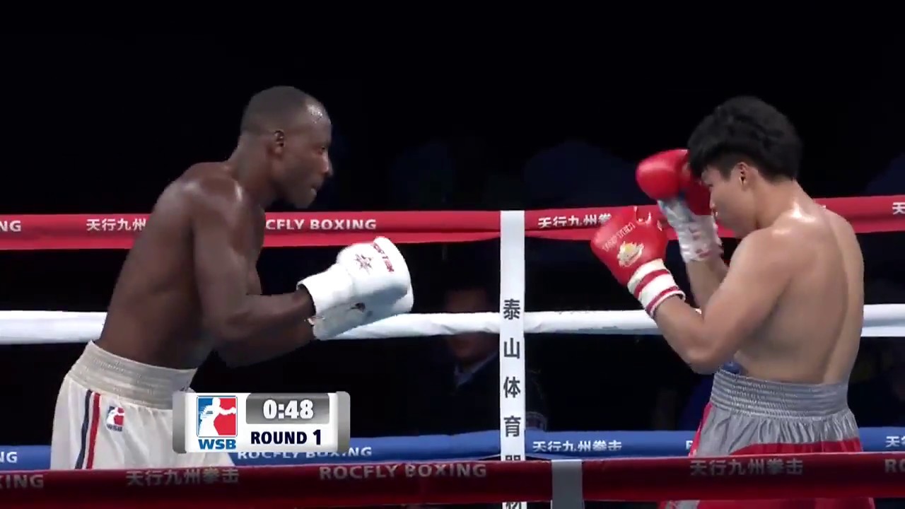 91kg Jin GUO (China Dragons) vs Erislandy SAVON (Domadores de Cuba)