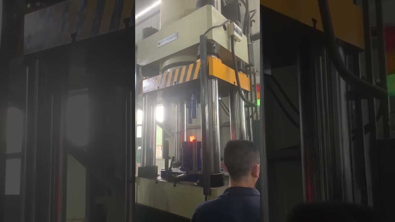 Metal forging overall solution#Hydraulic press#Auto parts manufacturer #hot forging press