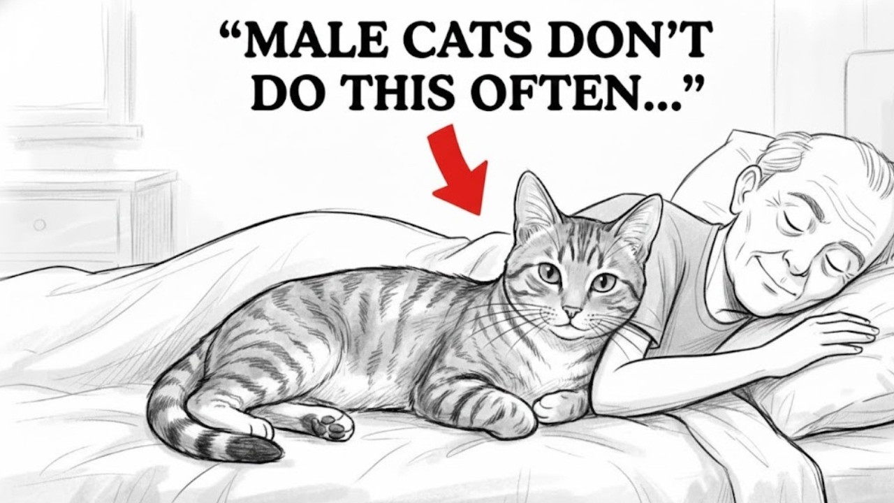 Cat Psychology | Why Your Male Cat Sleeps With You — Here’s What It Really Means