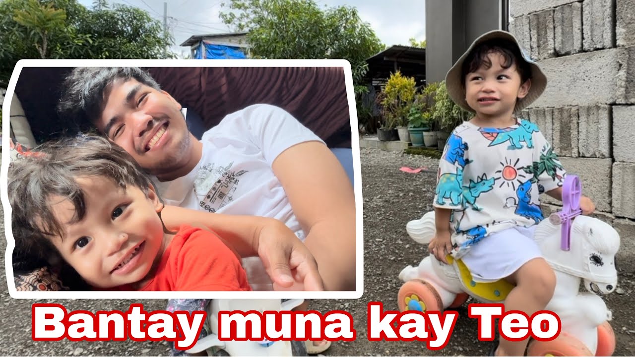 Nag alaga muna kay Teo Mahalan