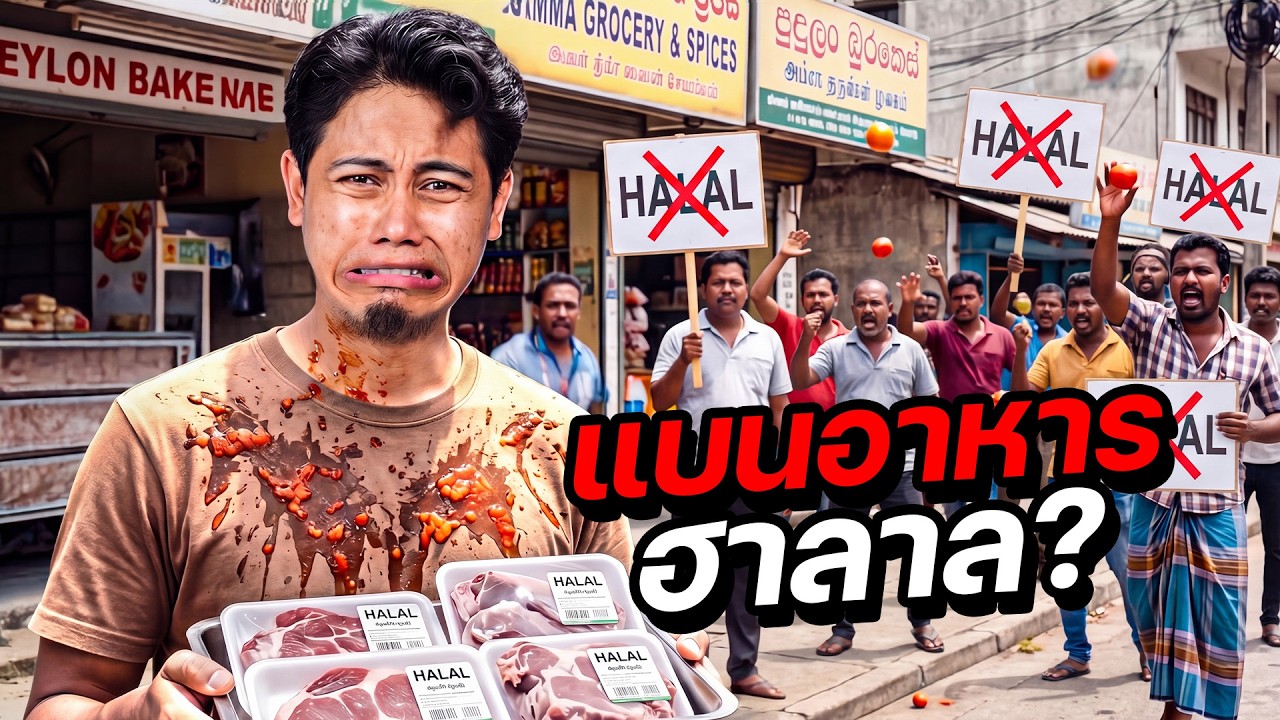 มุมมืดศรีลังกา! ทำไมถึงห้ามอาหารฮาลาล ? | SRI LANKA
