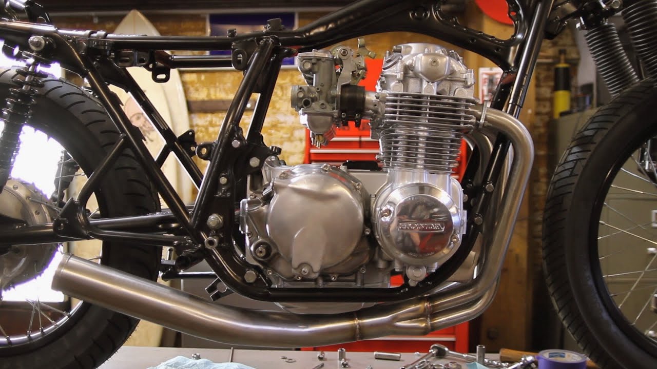 Motorcycle Restoration Part 6: Engine Install