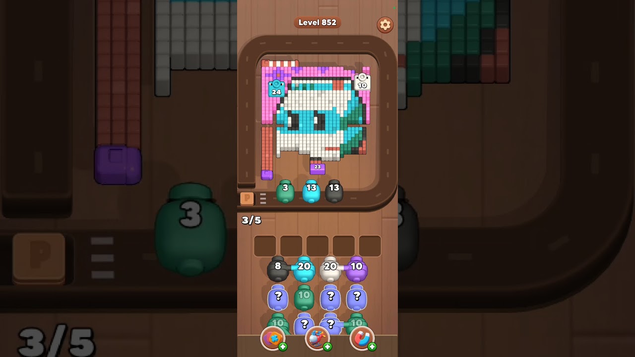 Color blaze shooter level 852