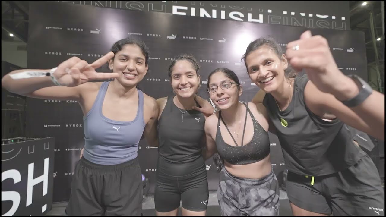 HYROX INDIA - 2025 Recap | SPORT FOR EVERY BODY.