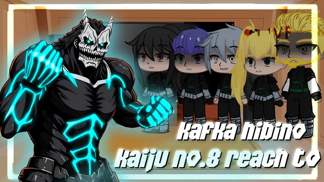 kaiju no 8 react to kafka hibino | kaiju no 8 react | gacha clab | part 1