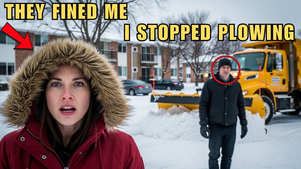 HOA Fined Me for Idling My Truck — So I Stopped Plowing Their Parking Lot