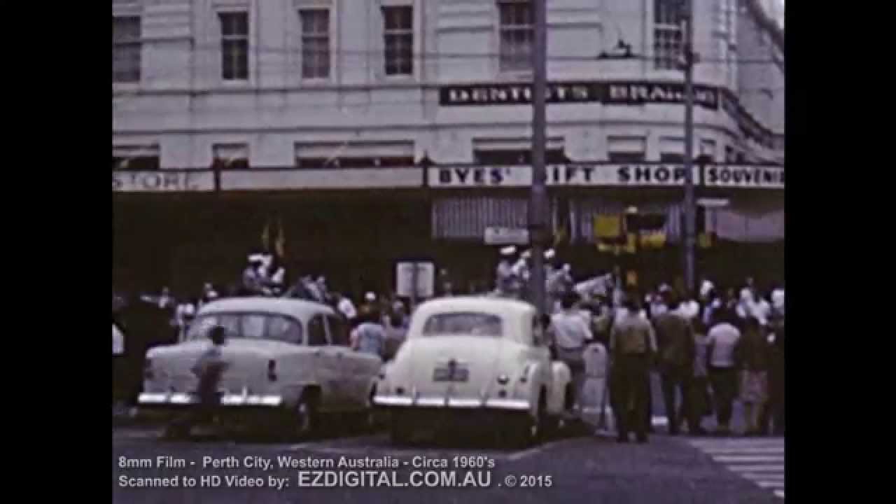 8mm film of Perth City, Darlington, Rottnest Island, circa 1960-70's