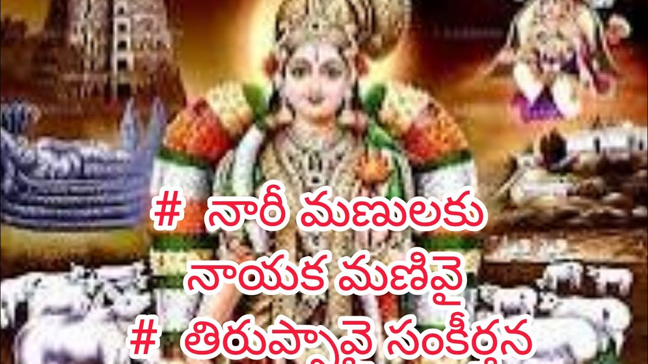 #  నారీ మణులకు నాయక మణివై #  తిరుప్పావై సంకీర్తన#29/1/2026