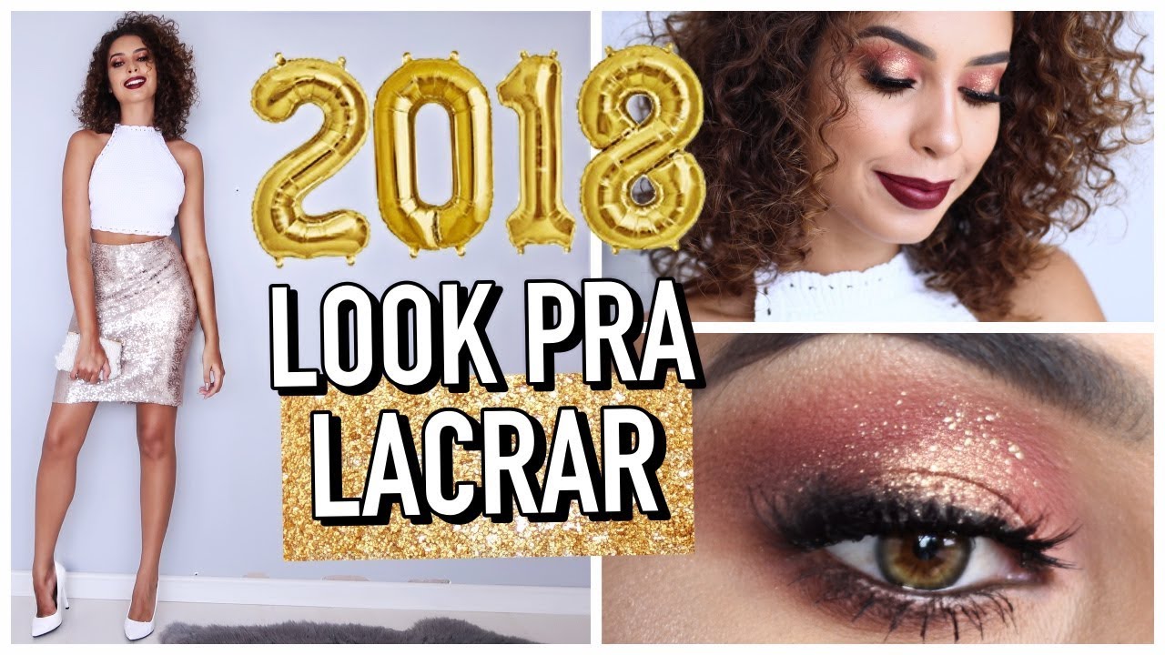 MAKE, CABELO E LOOK PRA LACRAR NO ANO NOVO - ARRUME-SE COMIGO | #JUJUBATODODIA