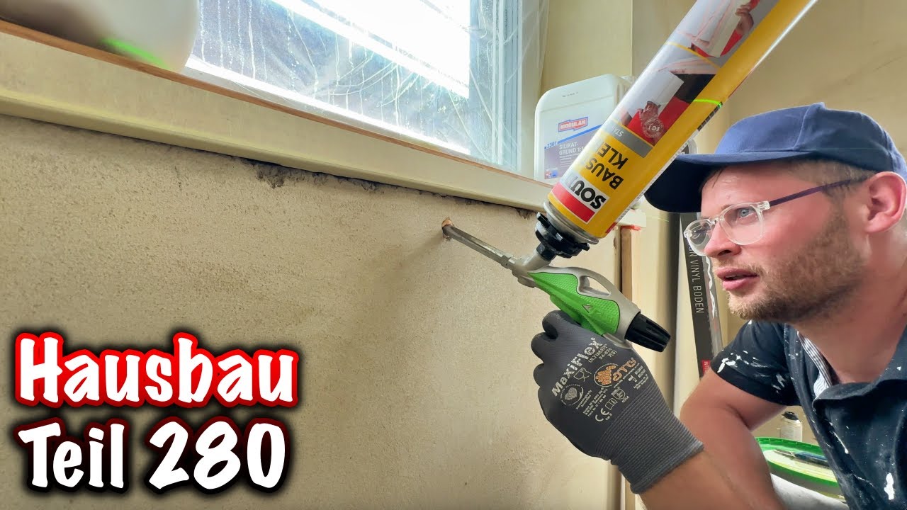 Hausbau Teil 280! (Flur EG streichen) ElektroM