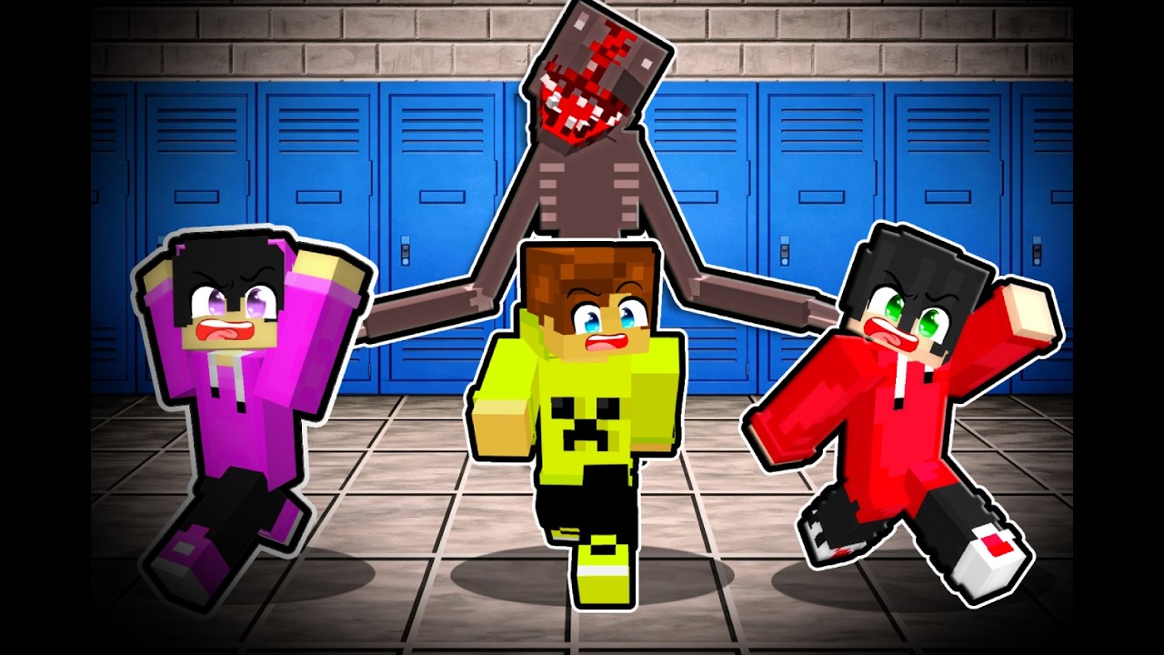 Rubascrack vs Los Dwellers En La Escuela de Minecraft
