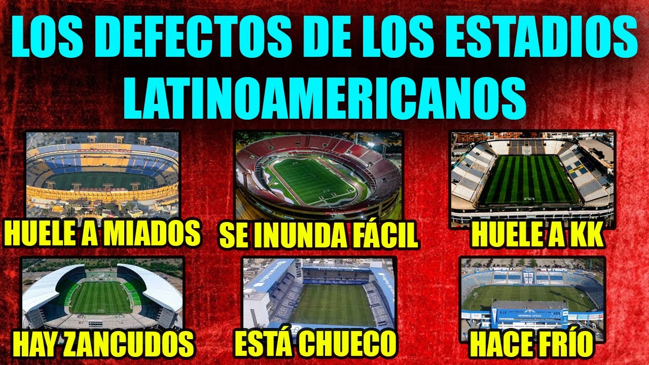 😢 Los DEFECTOS de ALGUNOS ESTADIOS de cada PAÍS 😢