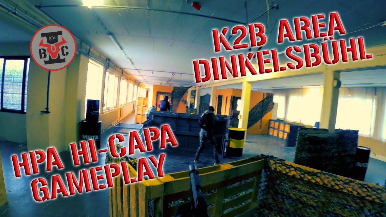 CQB Gameplay mit HPA-Hi-Capa @ K2B Airsoft Area Dinkelsbühl (30.04.2022)