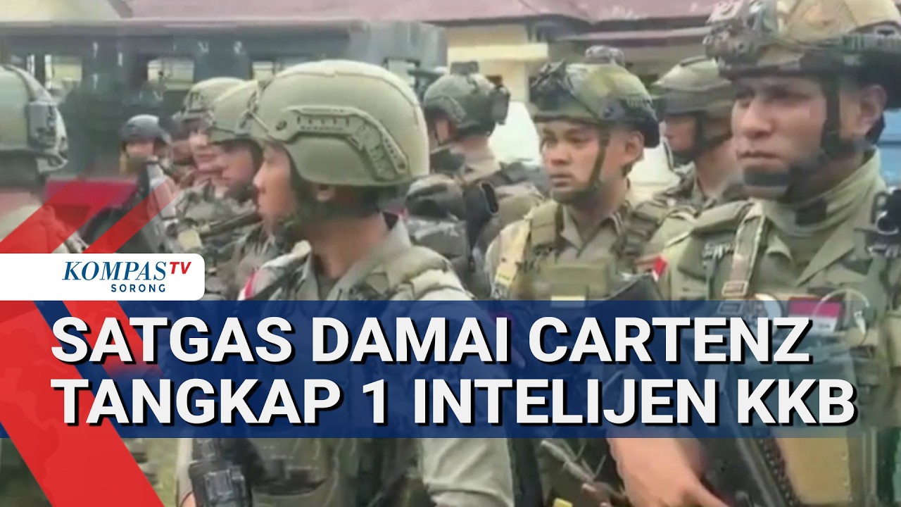 Satgas Damai Cartenz Tangkap 1 Intelejen KKB