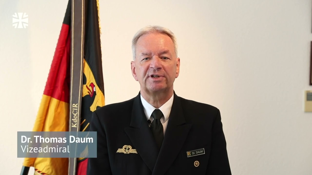 Grußwort des Inspekteur CIR Admiral Daum