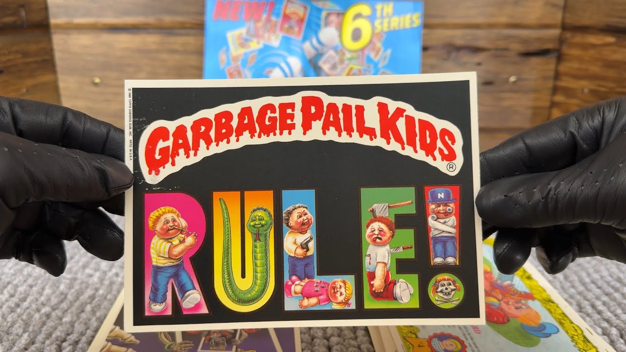OG 1986 Giant Garbage Pail Kids Sticker Cards! Series 1 & Series 2!