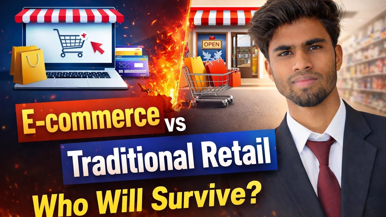 E-commerce vs Traditional Retail GD Topic | MBA & Placement GD Preparation ll extempore ll PGDM