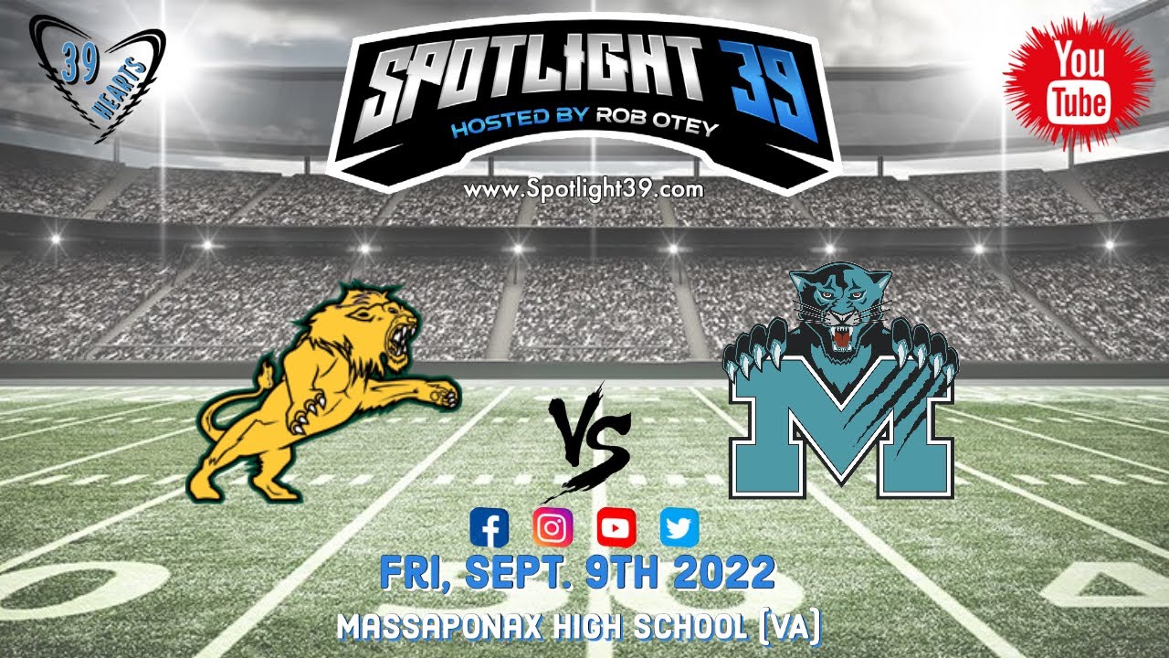 Louisa County (VA) vs Massaponax (VA) l  Full Game Highlights  l  Spotlight 39  l  Week 3